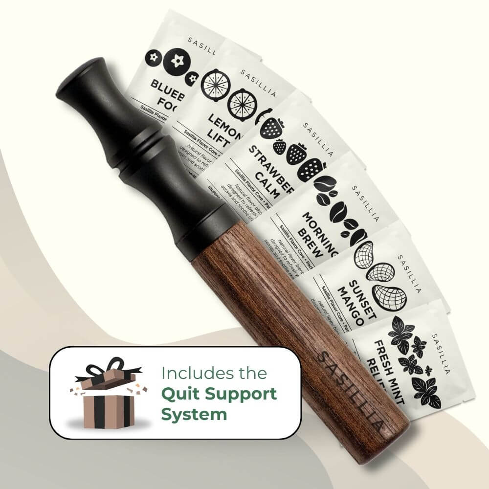 A single green leaf against a white background.